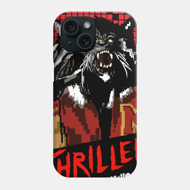 Werewolf MJ Thriller Phone Case by BlackActionTeesOnDemand