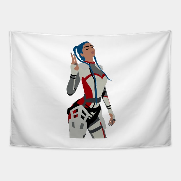 Paloma Mami Goteo Tapestry by sofjac