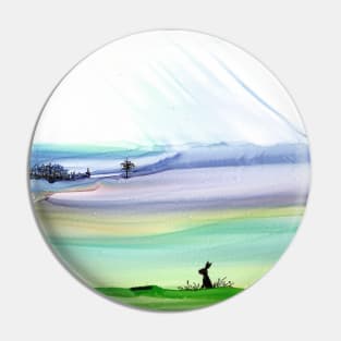 Spring landscape Pin