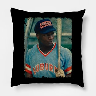 Bo Jackson in Auburn Tigers baseball Pillow