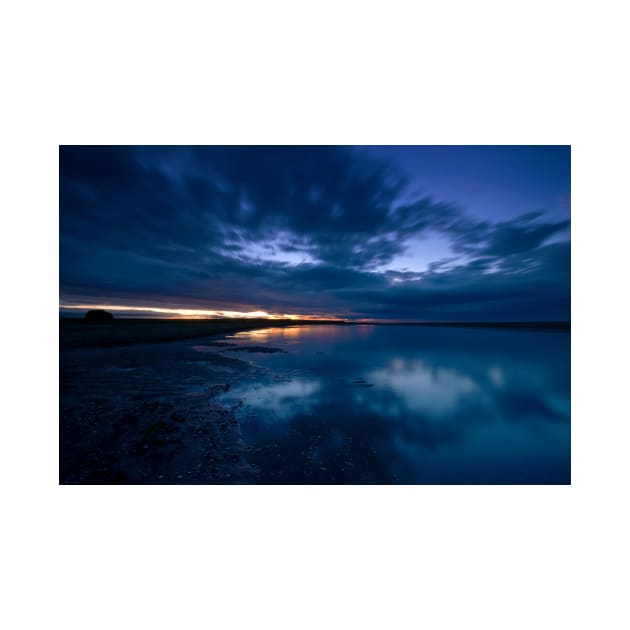 Holy Island Causeway - Sunset by Nigdaw