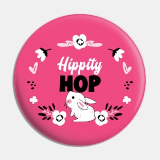 Hippity Hop T-Shirt. Pin