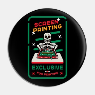 Skeleton Screen Pin