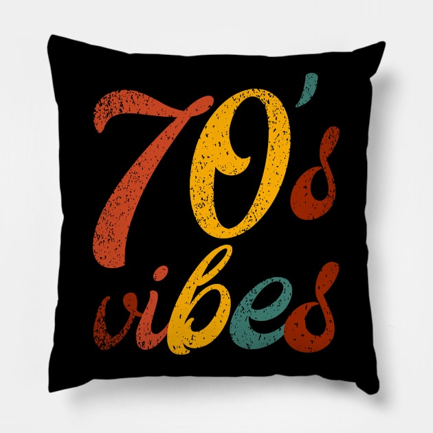 70s Pillow by MBNEWS