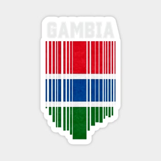 Gambia flag, gambian flag Magnet