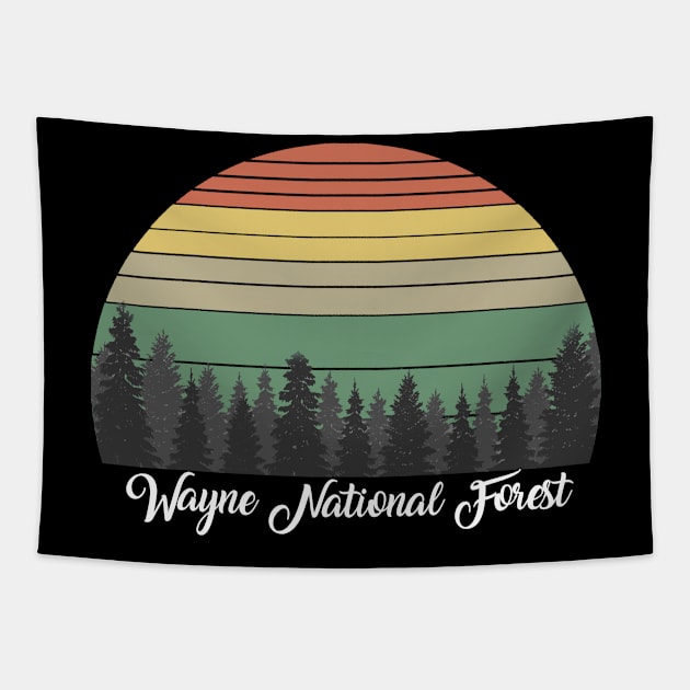 Wayne National Forest Tapestry by Kerlem