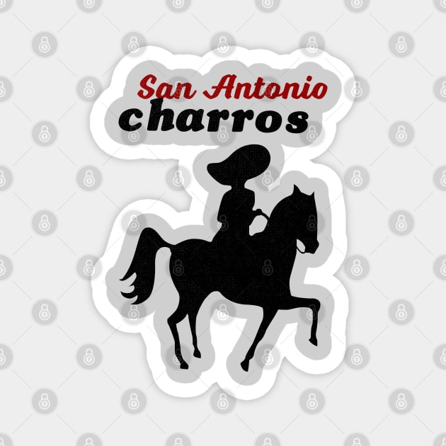 Defunct San Antonio Charros AFA Football 1978 Magnet by LocalZonly