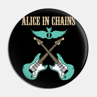 IN CHAINS BAND Pin