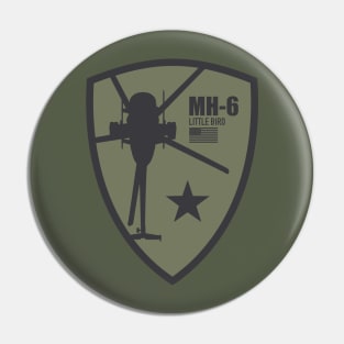 MH-6 Little Bird Pin