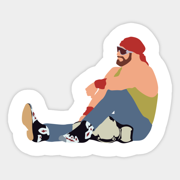 Macho Man - Macho Man Randy Savage - Sticker