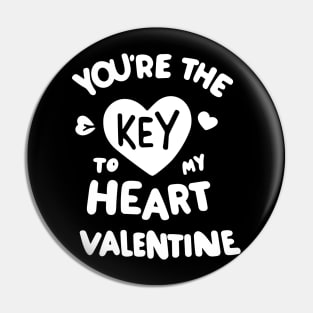 You're the Key to my Heart Valentine Pin