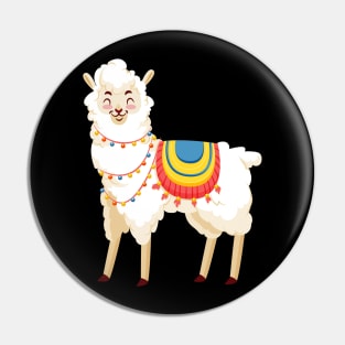 Cute Alpaca Pin