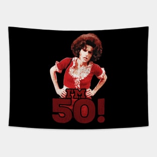 vintage sally o'malley -  i'm 50 Tapestry