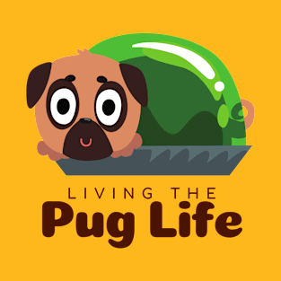 Living The Pug Life Gift T-Shirt