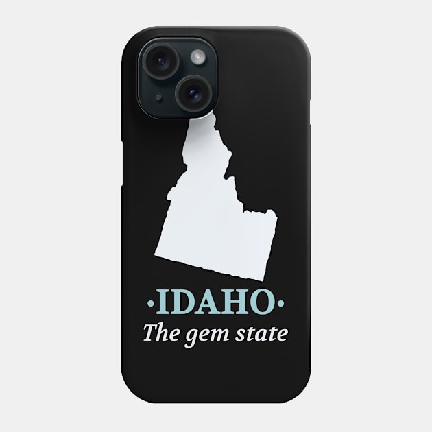 Idaho Gem State Phone Case by alexwestshop