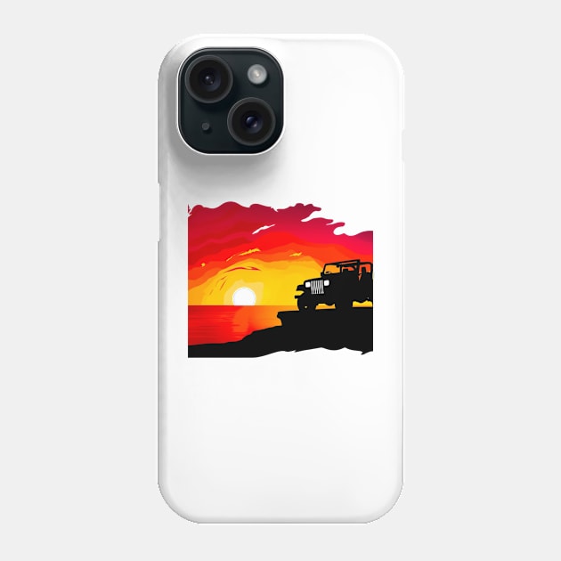 jeep Wagoneer Lux Phone Case by FUNNY LIFE