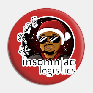 Insomniac xmas Pin