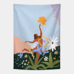 Spring Dance Tapestry