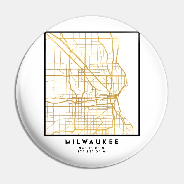 MILWAUKEE WISCONSIN CITY STREET MAP ART Pin by deificusArt