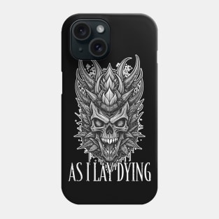 As I lay dying skull Phone Case