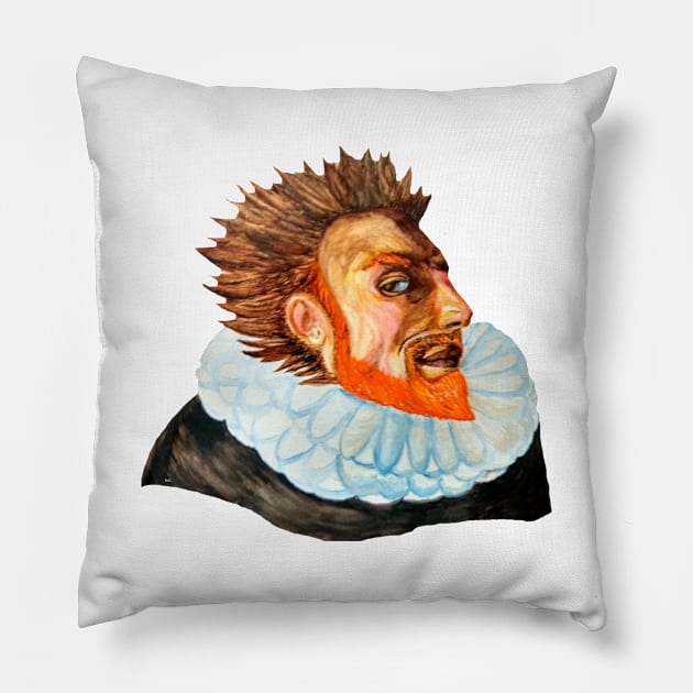 Seafarer Pillow by mariasibireva