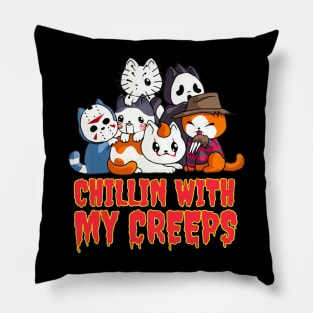 Cat Horror Pillow