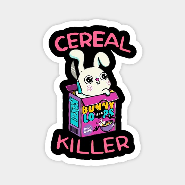 killer cereal Magnet by starnono