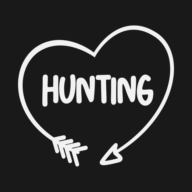 I Love Bow and Arrow Hunting by GuiltlessGoods