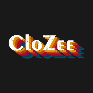 retro vintage CloZee T-Shirt