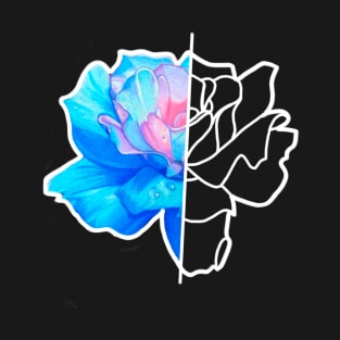 Blue Rose T-Shirt