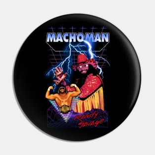 Macho Man - Bootleg Vintage 90's Pin