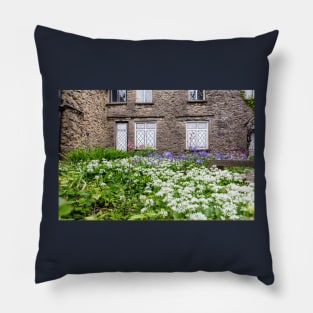 Wild Garlic And Bluebells Pillow