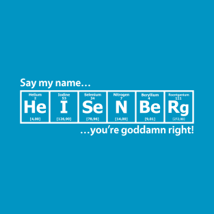 Heisenberg - Periodic Table T-Shirt