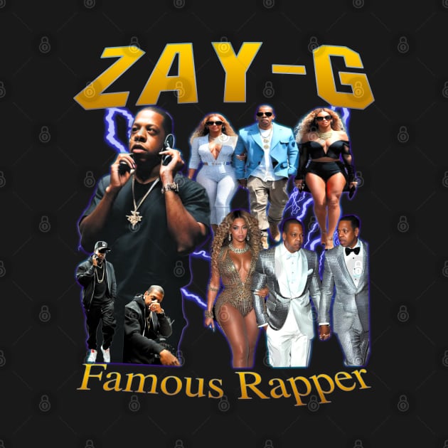 Zay-G Famous Rapper - Rap Tee by blueversion