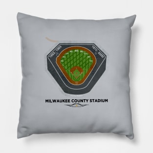 Milwaukee County Stadium • Milwaukee, WI Pillow