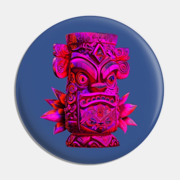 Special PINK Tiki! Pin by swimmingly