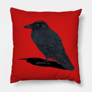 Raven Shadow Pillow