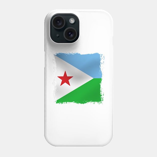 Djibouti Artwork Phone Case by SASTRAVILA