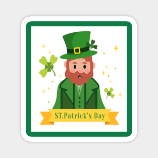 Happy St.Patrick day Magnet