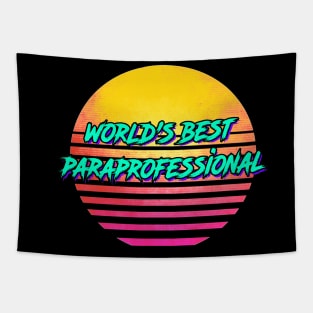 1980s Retro Paraprofessional Gift Tapestry