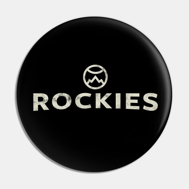 Colorado Rockies by Buck Tee Originals Pin by Buck Tee