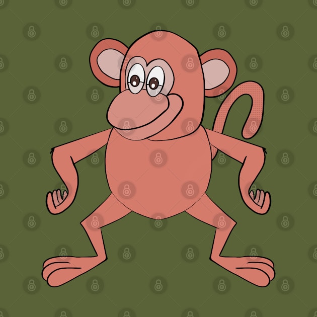 A fun chimpanzee by DiegoCarvalho