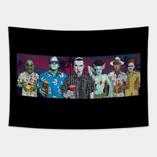 Monster's Luau Tapestry