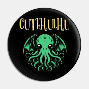 Cute Cthulhu or Just Cutehulhu! Pin