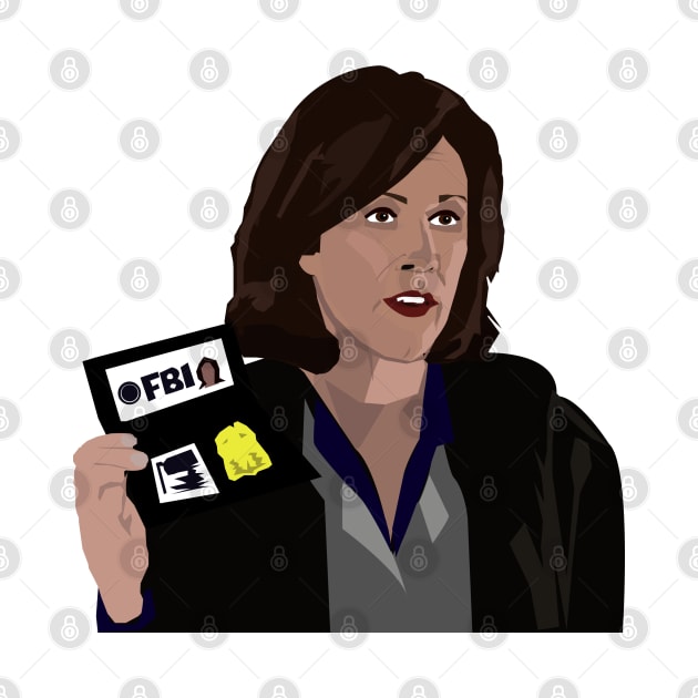 Agent Monica reyes FBI by Luckythelab