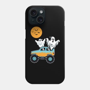 Halloween Boo Cute Ghost Monster Truck Phone Case