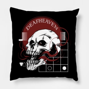 Deafheaven Skull Metal Pillow