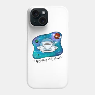 Flying (Cup And) Saucer Phone Case