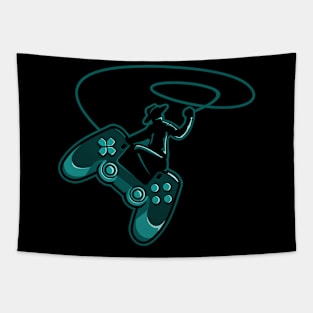 cowboy stick Tapestry