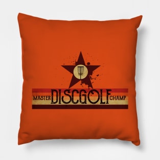 Master Disc Golf Champ Pillow